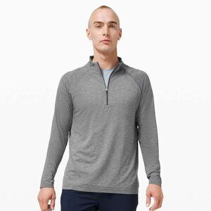 Lululemon Men's Metal Vent Tech 1/2 Zip - Grey